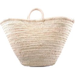 Torebki klasyczne damskie: Torebka w kolorze beżowym – (S)52 x (W)35 x (G)30 cm