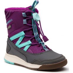 Śniegowce MERRELL - Snow Crush MK159174 Pur/Bl. Fioletowe kozaki damskie Merrell, ze skóry, bez zapięcia. W wyprzedaży za 219,00 zł.