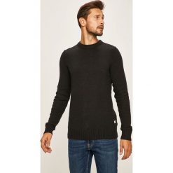 Jack & Jones - Sweter. Pomarańczowe swetry męskie PRODUKT by Jack & Jones, s, bez wzorów, z elastanu, z okrągłym kołnierzem, bez kaptura. W wyprzedaży za 59,90 zł.