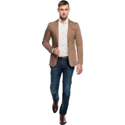 Marynarki męskie: marynarka turati kamel slim fit