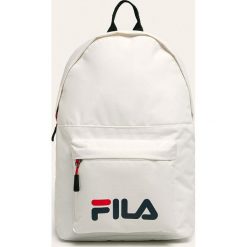 Fila - Plecak. Żółte plecaki damskie Fila, z nadrukiem, z poliesteru. Za 169,90 zł.