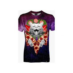 Cosmic Cat men's t-shirt. Czarne t-shirty męskie Mars from venus, s, bez wzorów, bez kołnierzyka. Za 101,40 zł.