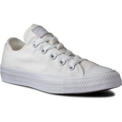 Trampki CONVERSE - Ct As Sp Ox 1U647 White Monoch. Białe trampki i tenisówki damskie marki Converse, bez wzorów, z gumy, bez zapięcia. W wyprzedaży za 239,00 zł.