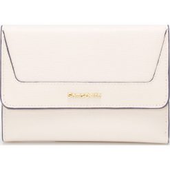 Samsonite - Portfel skórzany. Szare portfele damskie marki Samsonite, z materiału. W wyprzedaży za 219,90 zł.