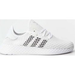 Sneakersy męskie białe Adidas Deerupt Runner DA8871 - biały / czarny. Czarne sneakersy męskie Adidas, bez zapięcia. Za 399,99 zł.