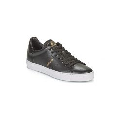 Buty Roberto Cavalli 8313. Czarne trampki męskie Roberto Cavalli, bez wzorów, bez zapięcia. Za 1179,00 zł.