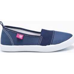 American Club - Trampki. Szare buty dziewczęce sportowe marki American CLUB, z materiału. W wyprzedaży za 29,90 zł.