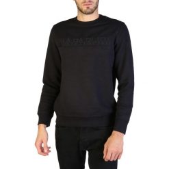 Napapijri Bluza BERBER C_N0YIWR. Bluzy męskie Napapijri, s, bez wzorów, z bawełny, bez kołnierzyka, bez rękawów, długie, bez kaptura. Za 6,00 zł.