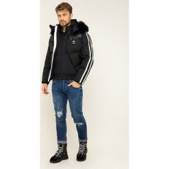 Kurtka puchowa Plein Sport Stripes A19C MRB1369 SNY002F. Czarne kurtki sportowe męskie Plein Sport, m, bez wzorów, z poliesteru, bez kaptura. W wyprzedaży za 2939,00 zł.