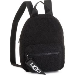 Plecak UGG - W Dannie Mini Backpack Faux Fur 1107130 Blk. Czarne plecaki damskie Ugg, z materiału, klasyczne. W wyprzedaży za 329,00 zł.