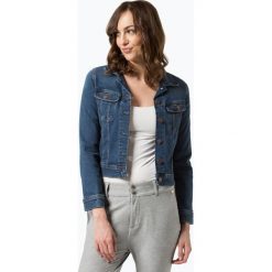 Lee - Damska kurtka jeansowa, niebieski. Niebieskie bomberki damskie Lee, l, z jeansu. Za 439,95 zł.