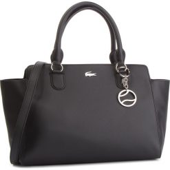 Torebka LACOSTE - Shopping Bag NF2534DC Black 000. Czarne torebki klasyczne damskie Lacoste, bez wzorów, ze skóry ekologicznej, eleganckie, bez dodatków. Za 849,00 zł.