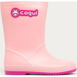 Coqui - Kalosze dziecięce. Różowe kalosze dziewczęce Coqui. Za 79,90 zł.