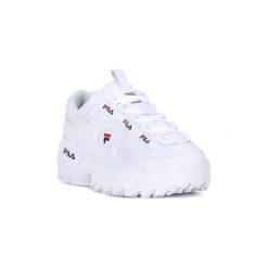 Buty Fila D FORMATION. Białe trampki i tenisówki damskie Fila, bez wzorów, bez zapięcia. Za 515,56 zł.