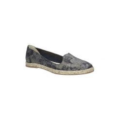 Espadryle damskie: Espadryle Casu Lordsy skórzane ażurowe 1916/A