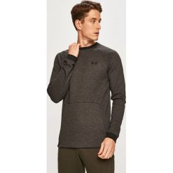 Under Armour - Bluza. Czarne bluzy męskie s, z bawełny, z okrągłym kołnierzem. W wyprzedaży za 159,90 zł.