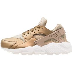 Trampki damskie slip on: Nike Sportswear AIR HUARACHE RUN PRM TXT Tenisówki i Trampki khaki/summit white/metallic field