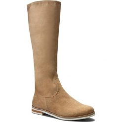 Kozaki CAPRICE - 9-25506-28 Beige 400. Brązowe buty zimowe damskie Caprice, z materiału. W wyprzedaży za 189,00 zł.