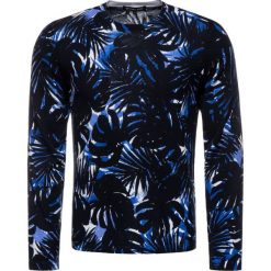 Sweter MICHAEL Michael Kors CU96KTAFE5. Niebieskie swetry męskie MICHAEL Michael Kors, xxl, bez wzorów, z bawełny, klasyczne, z klasycznym kołnierzykiem, bez kaptura. W wyprzedaży za 309,00 zł.
