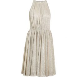Sukienki hiszpanki: Halston Heritage Sukienka koktajlowa pale gold