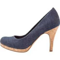 Szpilki: Tamaris Szpilki navy jeans