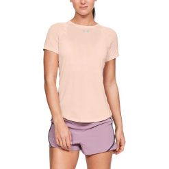 Under Armour Qualifier Koszulka Beżowy. Brązowe koszulki damskie Under Armour, xs, bez wzorów, z elastanu, bez kołnierzyka. Za 206,95 zł.
