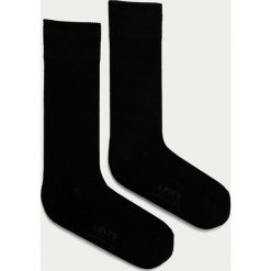 Levi's - Skarpetki (2-pack). Czarne skarpetki męskie Levi's®, bez wzorów, z elastanu. Za 49,90 zł.