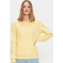 Bluza z kapturem basic - Żółty. Żółte bluzy damskie House, s, bez wzorów, bez rękawów, z kapturem. Za 69,99 zł.