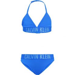 Calvin Klein Swimwear INTENSE POWER TRIANGLE SET Bikini electric blue lemonade. Niebieskie stroje dwuczęściowe dziewczęce marki Calvin Klein Swimwear. Za 229,00 zł.