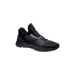 Buty fitness 920 męskie. Czarne buty sportowe męskie DOMYOS, z poliesteru, bez zapięcia, na fitness i siłownię. Za 199,99 zł.
