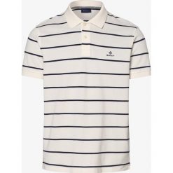 Gant - Męska koszulka polo, beżowy. Brązowe koszulki męskie GANT, m, bez wzorów, klasyczne, polo, bez rękawów. Za 379,95 zł.