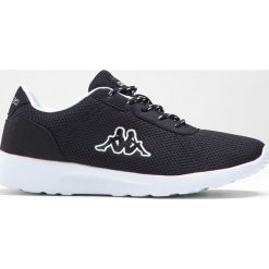 Sneakersy Kappa bonprix czarno-biały. Czarne sneakersy męskie bonprix, na sznurówki. Za 149,99 zł.