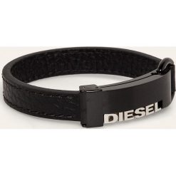 Diesel - Bransoletka. Czarne bransoletki męskie Diesel, ze stali. W wyprzedaży za 449,90 zł.