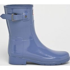 Hunter - Kalosze. Szare kalosze damskie Hunter, bez wzorów, z materiału. W wyprzedaży za 539,90 zł.
