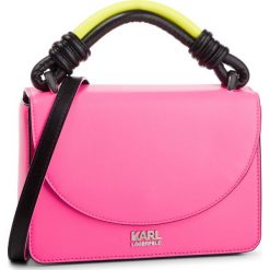 Torebka KARL LAGERFELD - 91KW3089 Pink. Różowe torebki klasyczne damskie marki KARL LAGERFELD, bez wzorów, ze skóry, klasyczne, na ramię, bez dodatków. Za 1229,00 zł.