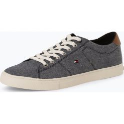 Tommy Hilfiger - Tenisówki męskie, niebieski. Niebieskie trampki męskie TOMMY HILFIGER, bez wzorów, bez zapięcia. Za 199,95 zł.