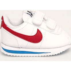 Nike Kids - Buty dziecięce Nike Cortez Basic SL. Czarne trampki chłopięce Nike Kids, bez wzorów, z gumy, sportowe, z okrągłym noskiem, bez zapięcia. W wyprzedaży za 169,90 zł.