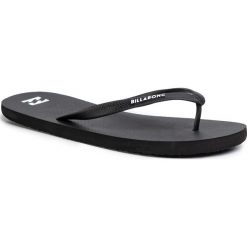 Japonki BILLABONG - Tides Solid S5FF01 BIP0 Black 19. Czarne klapki męskie Billabong, bez wzorów, z tworzywa sztucznego. W wyprzedaży za 69,00 zł.