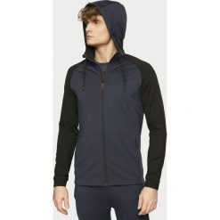 Bluza treningowa męska. Pomarańczowe bluzy męskie xl, bez wzorów, z dzianiny, z kapturem, bez rękawów, bez kaptura. Za 199,99 zł.