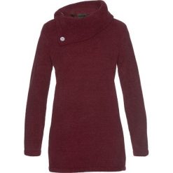 Sweter bonprix czerwony klonowy. Czerwone swetry klasyczne damskie bonprix, z materiału. Za 74,99 zł.