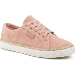 Espadryle LAUREN RALPH LAUREN - Jaycee 802775371003 Bal Slpr. Różowe espadryle damskie Lauren Ralph Lauren, bez wzorów, ze skóry, bez obcasa, na płaskiej podeszwie. W wyprzedaży za 239,00 zł.