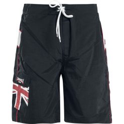 Bermudy męskie: Lonsdale London Dawlish Bermudy czarny