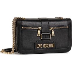 Torebka LOVE MOSCHINO - JC4114PP1BLR0000 Grain Nero. Czarne torebki klasyczne damskie Love Moschino, bez wzorów, ze skóry, klasyczne, bez dodatków. Za 1329,00 zł.