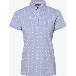 Marie Lund - Damska koszulka polo, niebieski. Niebieskie koszulki damskie Marie Lund, xxl, bez wzorów, z bawełny, casualowe, polo, bez rękawów. Za 129,95 zł.