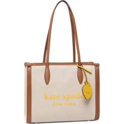 Torebka KATE SPADE - Market Canvas Medium Tote PXRUB293 Natural 290U. Brązowe torebki klasyczne damskie Kate Spade, bez wzorów, ze skóry ekologicznej, klasyczne, duże, bez dodatków. Za 719,00 zł.