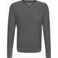 Swetry klasyczne męskie: Tommy Hilfiger – Sweter męski – Parnell, szary