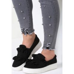 Trampki damskie slip on: Czarne Slip On After A While