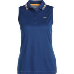 Lacoste Sport TENNIS POLO SLEEVELESS Koszulka sportowa marino/buttercup/white/apricot/buttercup. Niebieskie topy sportowe damskie Lacoste Sport, z materiału. Za 319,00 zł.