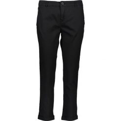 Chinosy damskie: Spodnie chino w kolorze czarnym
