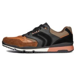 Geox Tenisówki Męskie Sandford 41 Brązowy. Pomarańczowe tenisówki męskie marki Geox, z materiału. W wyprzedaży za 319,00 zł.
